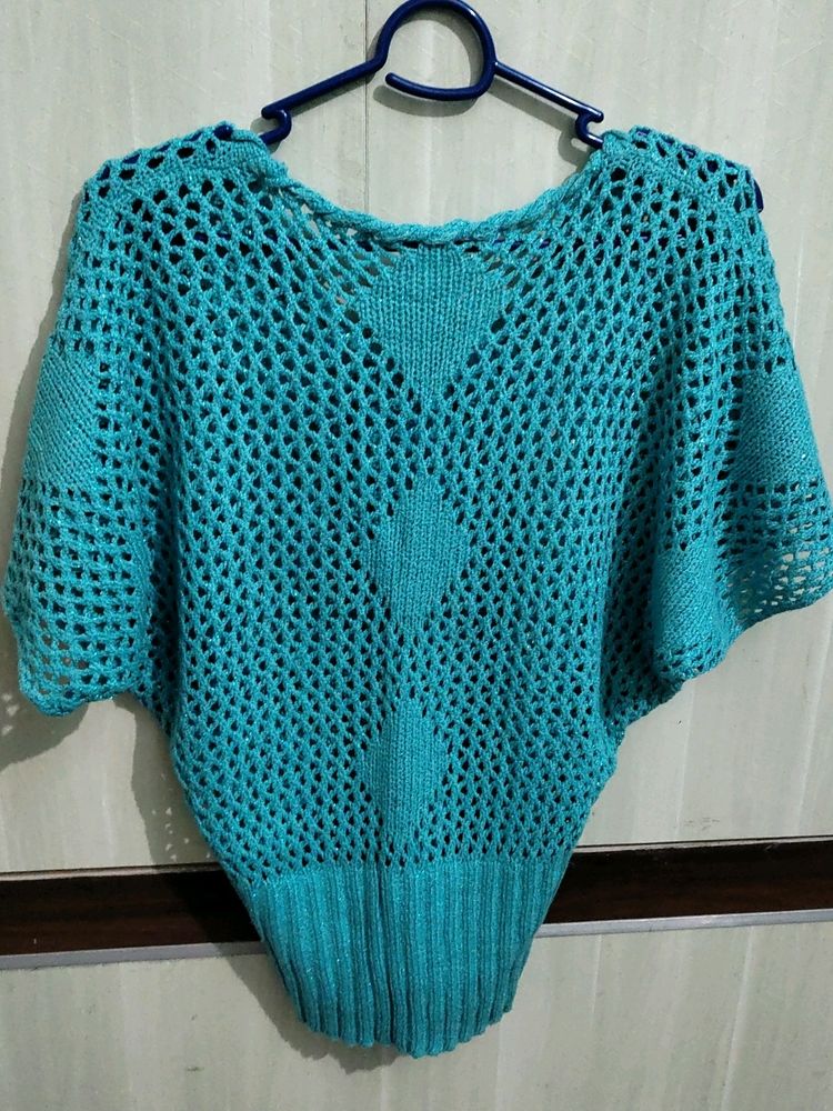Crochet Crosia Woman Top