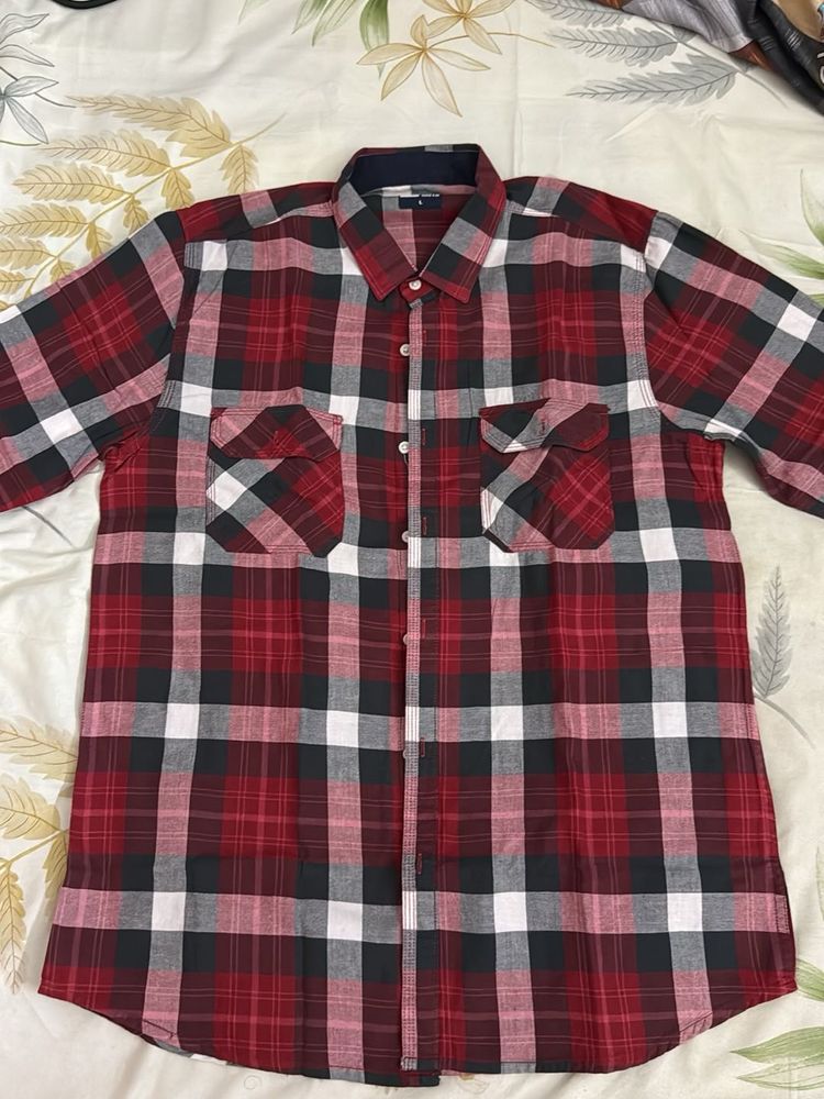 Red Plaid Shirt