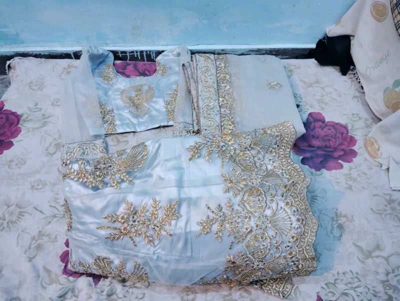 Embroidered Lehenga Choli