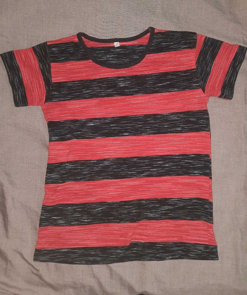 Modern Stripe t shirt