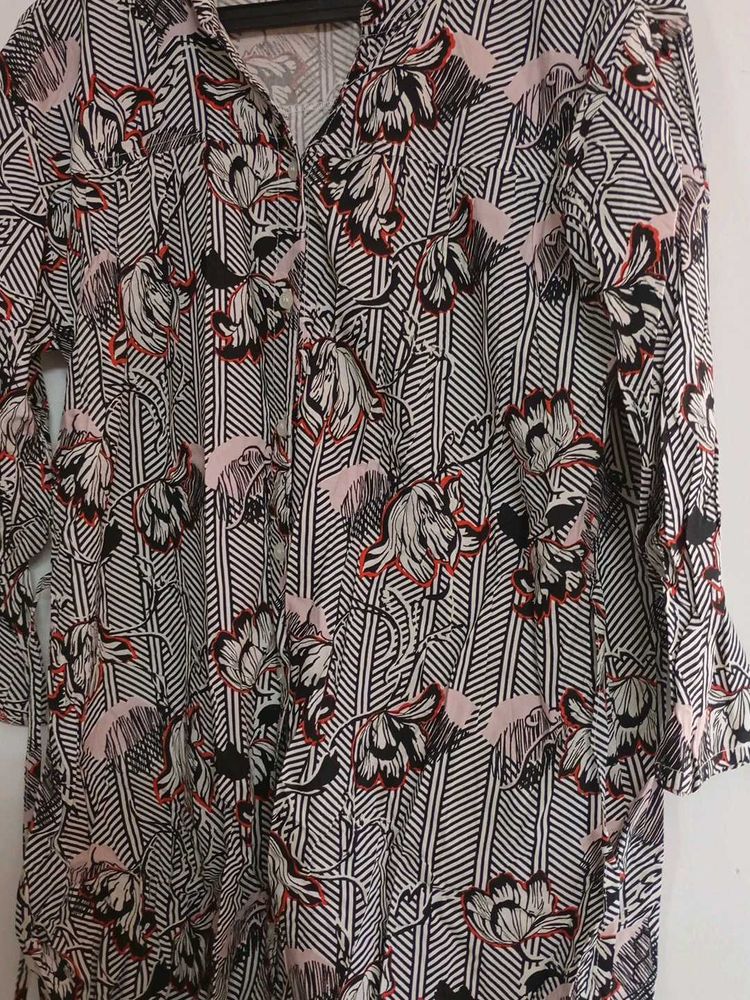 Short Front Open Kurti