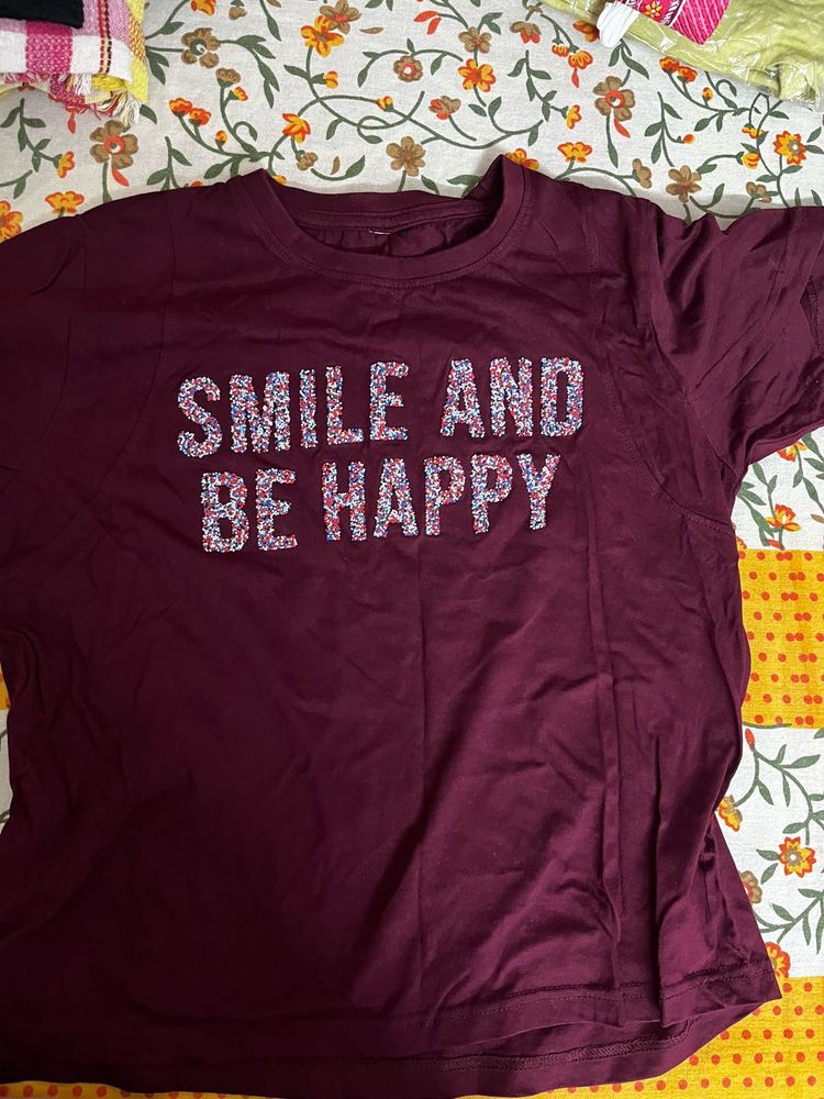 Smile &amp; Be Happy Tee