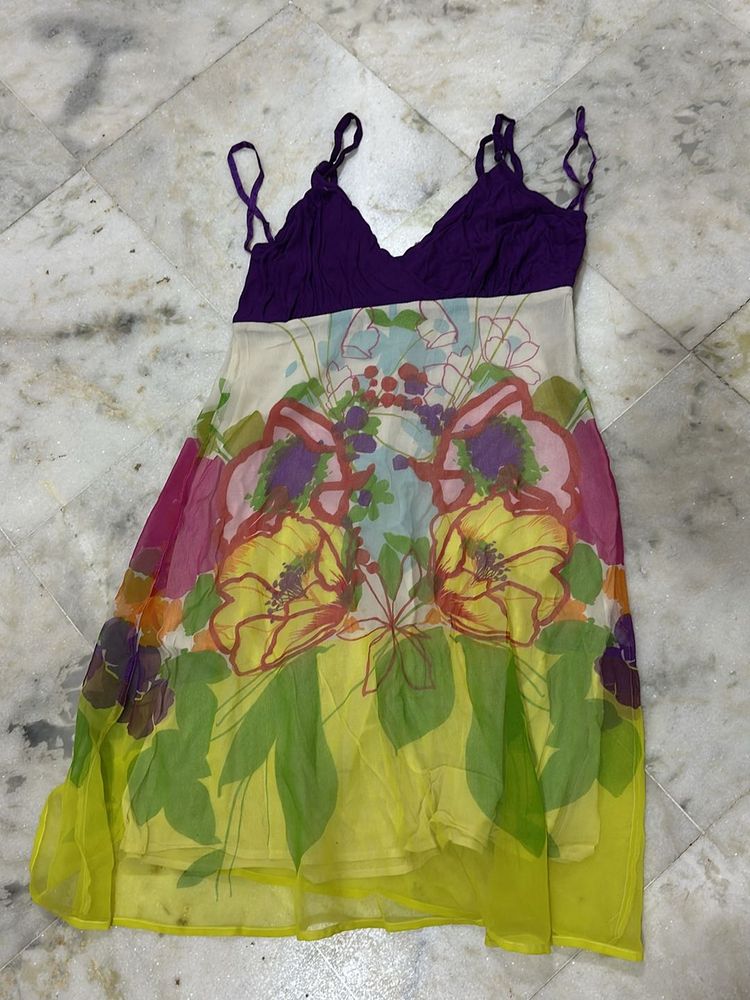 Girls Beautiful Multicoloured Dress