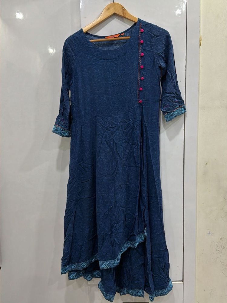 Stylish Blue Kurta