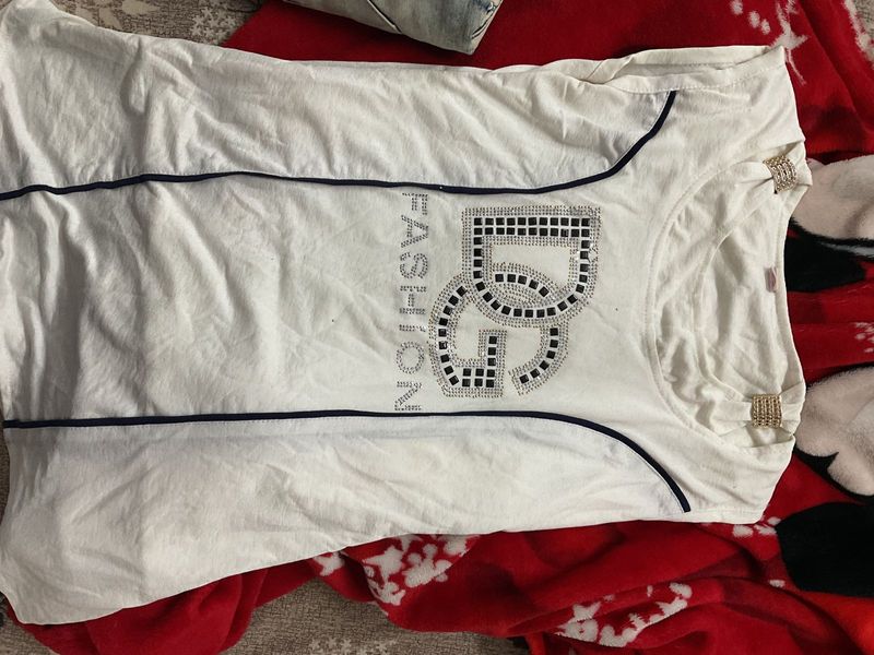 White Fashion Top