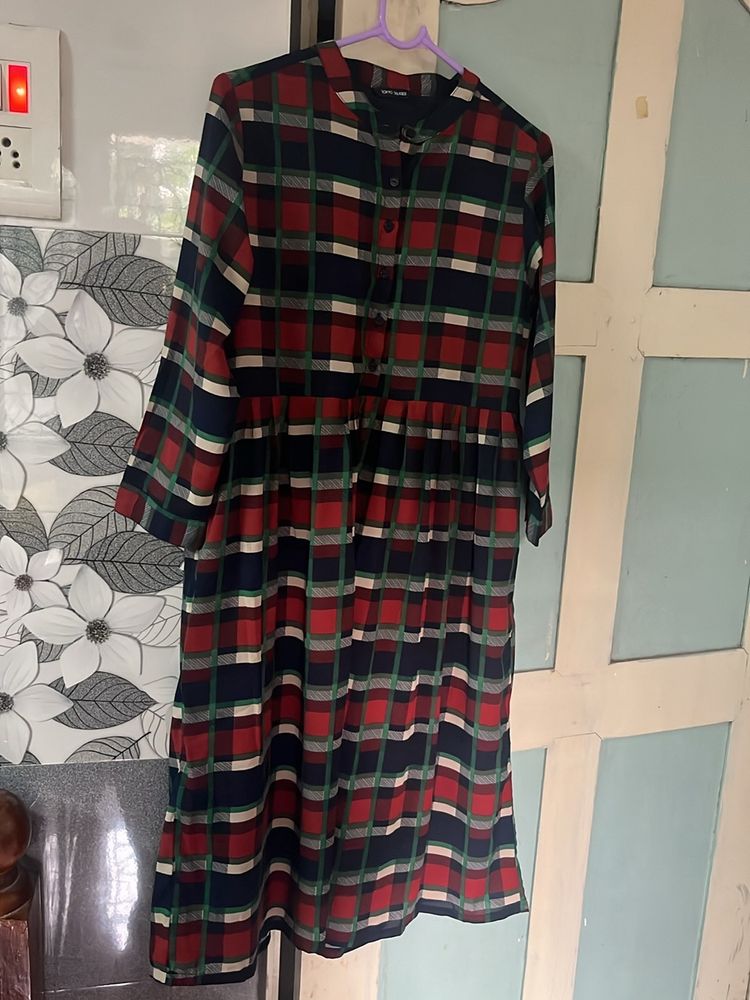 Tokyo Talkies Women Fit &amp; Flare Multicolour Dress