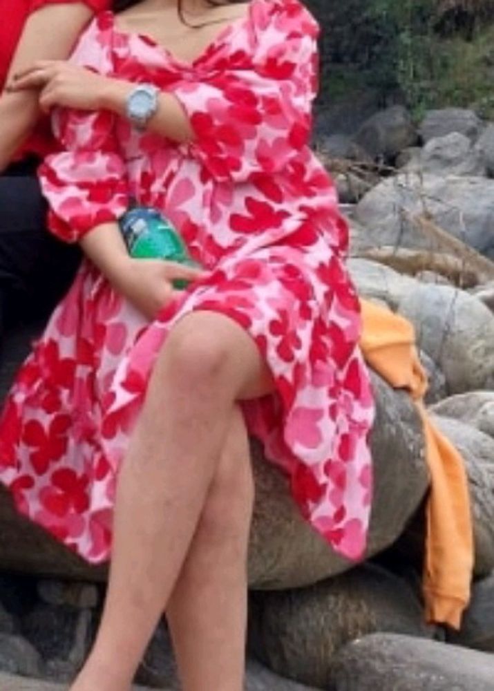 Women Floral Print Dress
