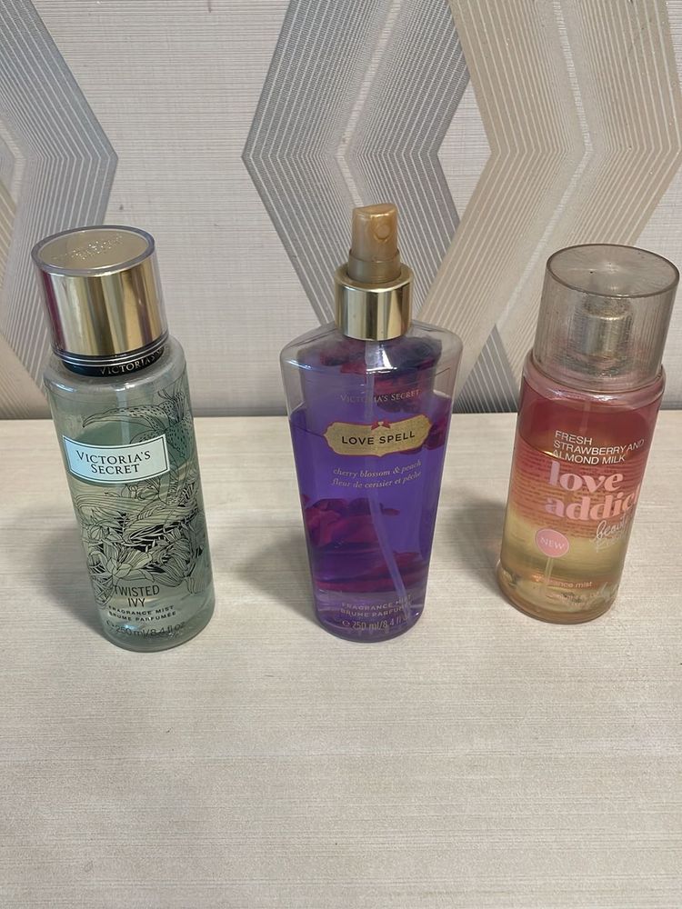 3 Bottles Fragrance Mist
