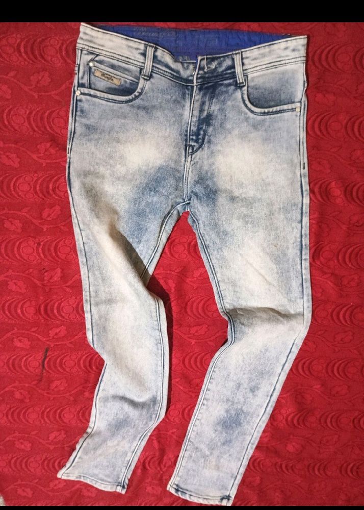 Blue Denim Jeans For Men