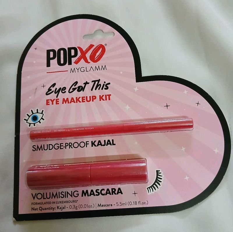 Sealed✅️Myglamm Popxo Kajal &amp; Mascara Combo
