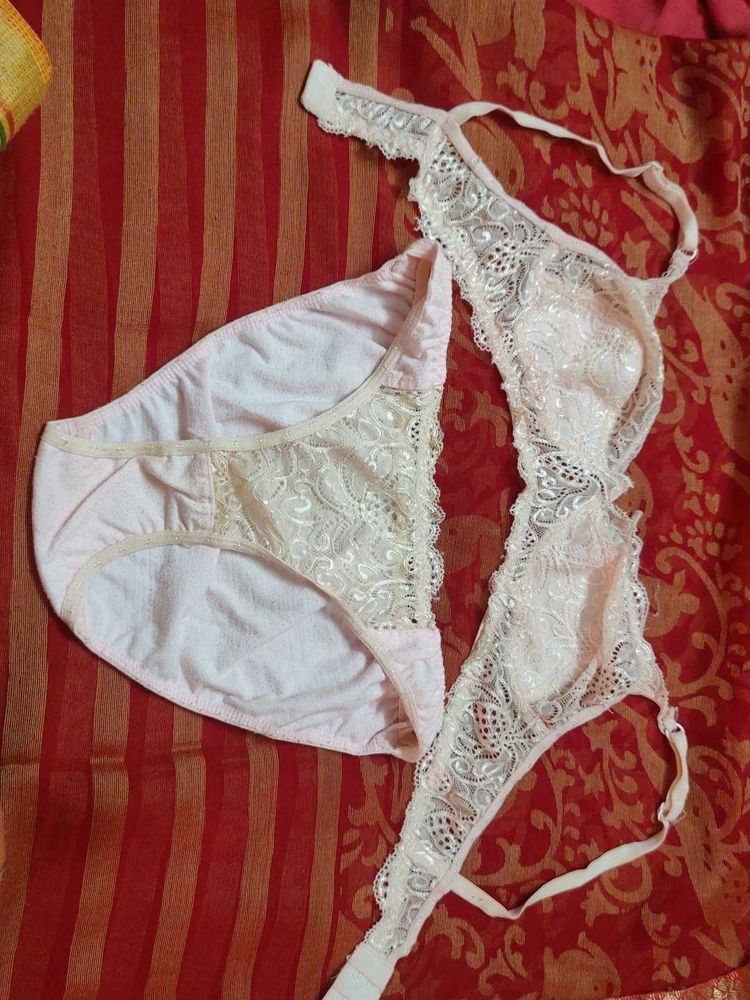 Used Bra And Panty Set