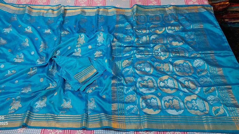 Good Condition Uppada Silk Saree For Sale