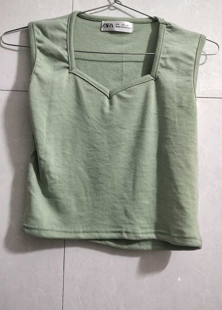 Nice Cute Pista Color Top