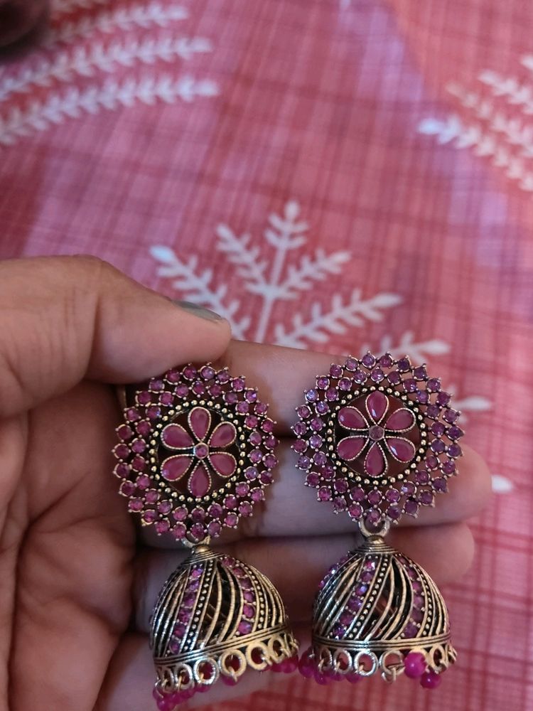 Set Of 5 Beautiful Earrings| Jhumkas