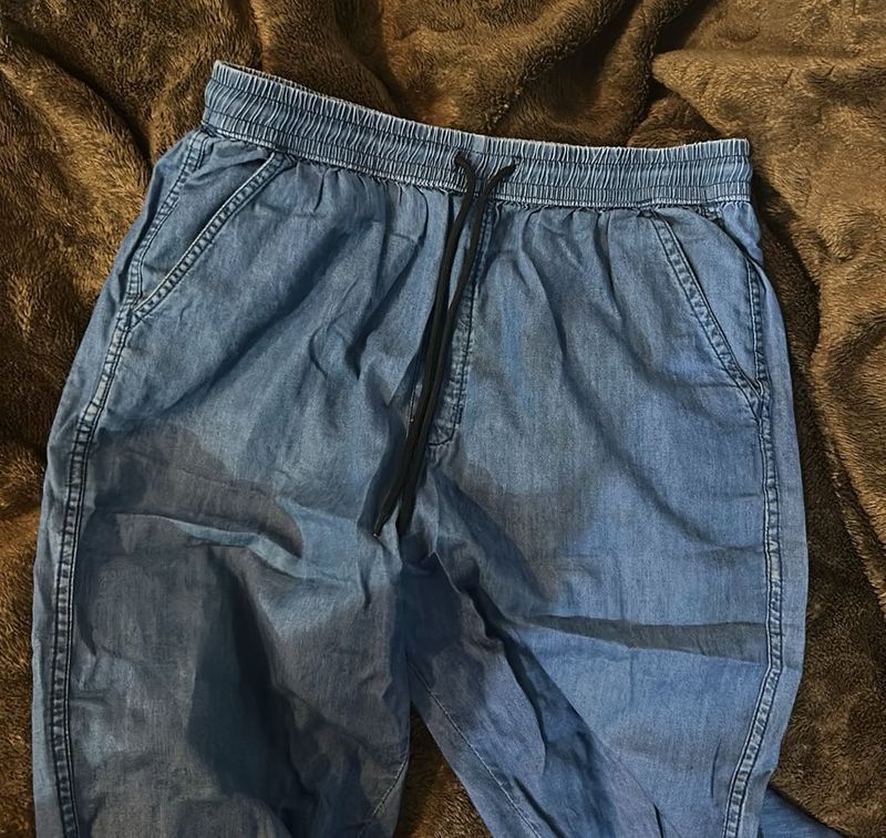 Denim Joggers