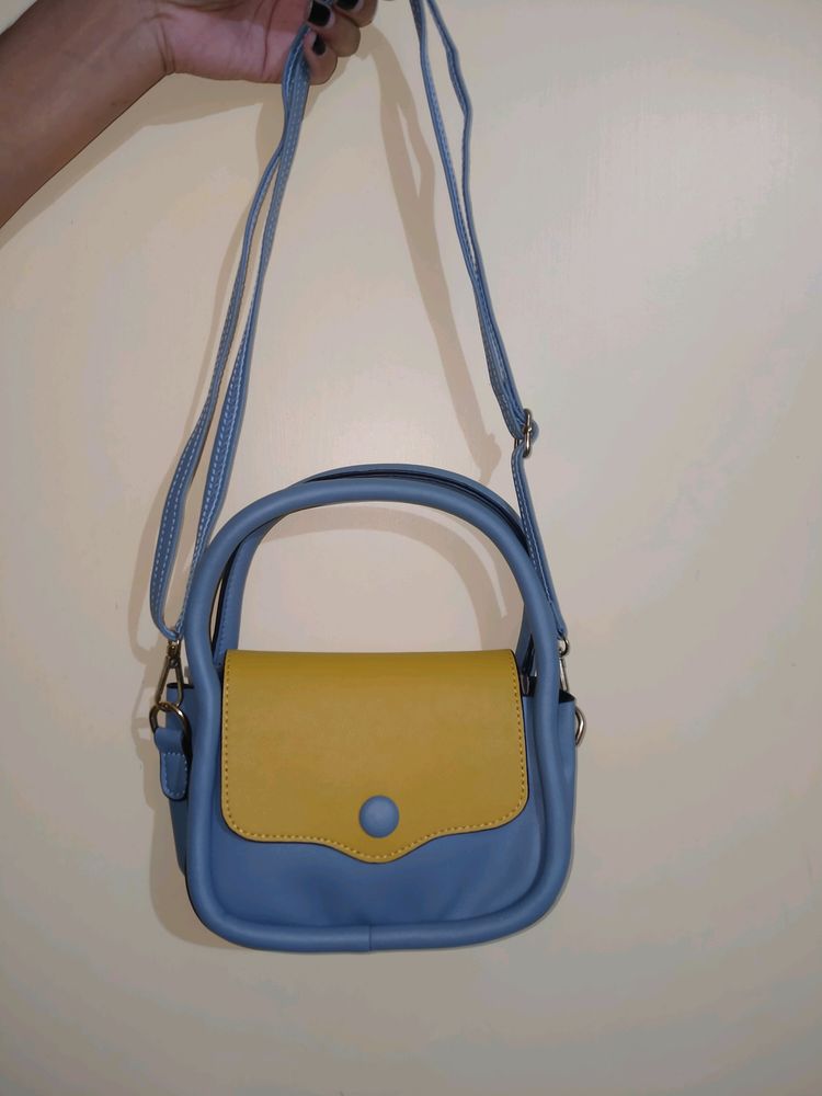 SALE !! Snap Button Satchel women Sling Bag