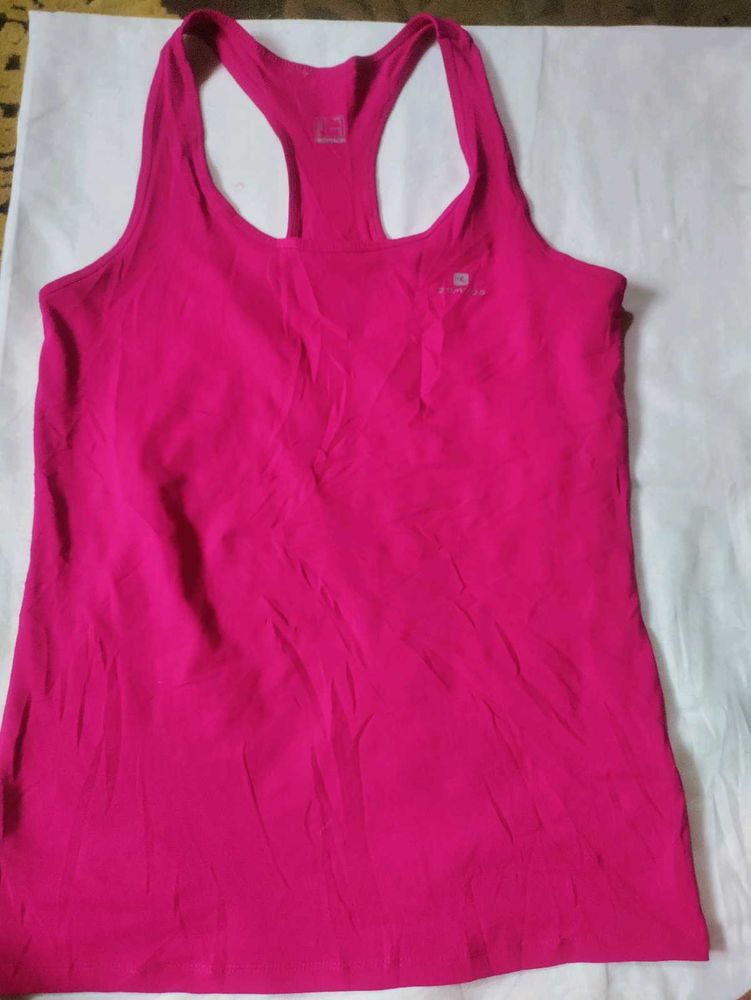 Pink Workout Tank Top By Decathlon