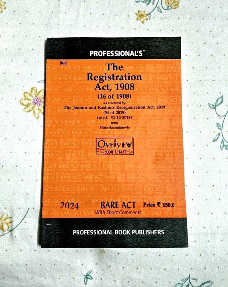 Registration Act,1908 (Edition 2024)