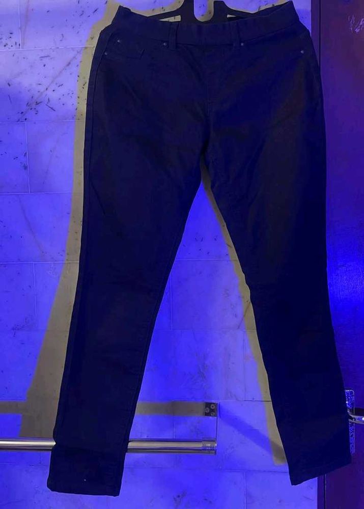 Black Slim fit Denim Pants