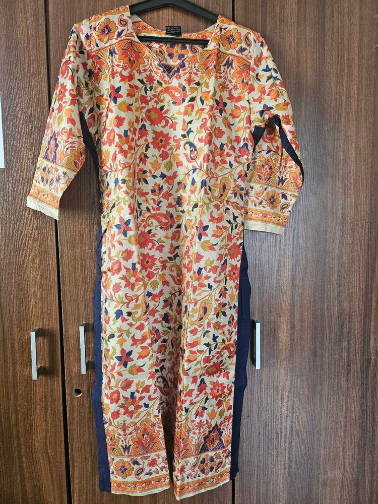 New Tussar Silk Kurti