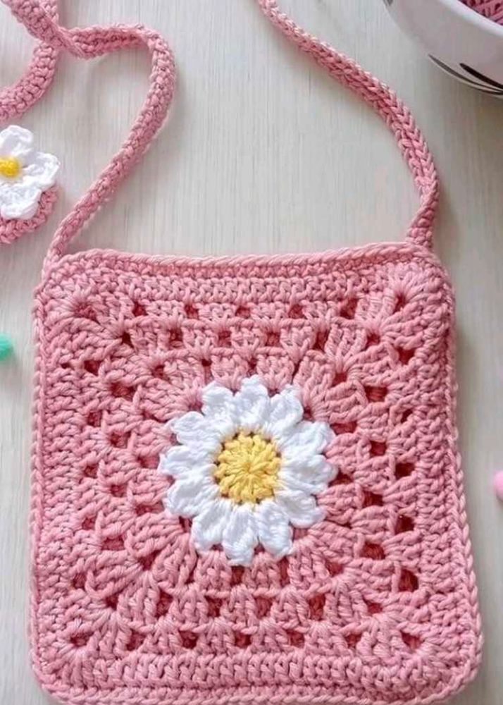 Crochet Sling Bag