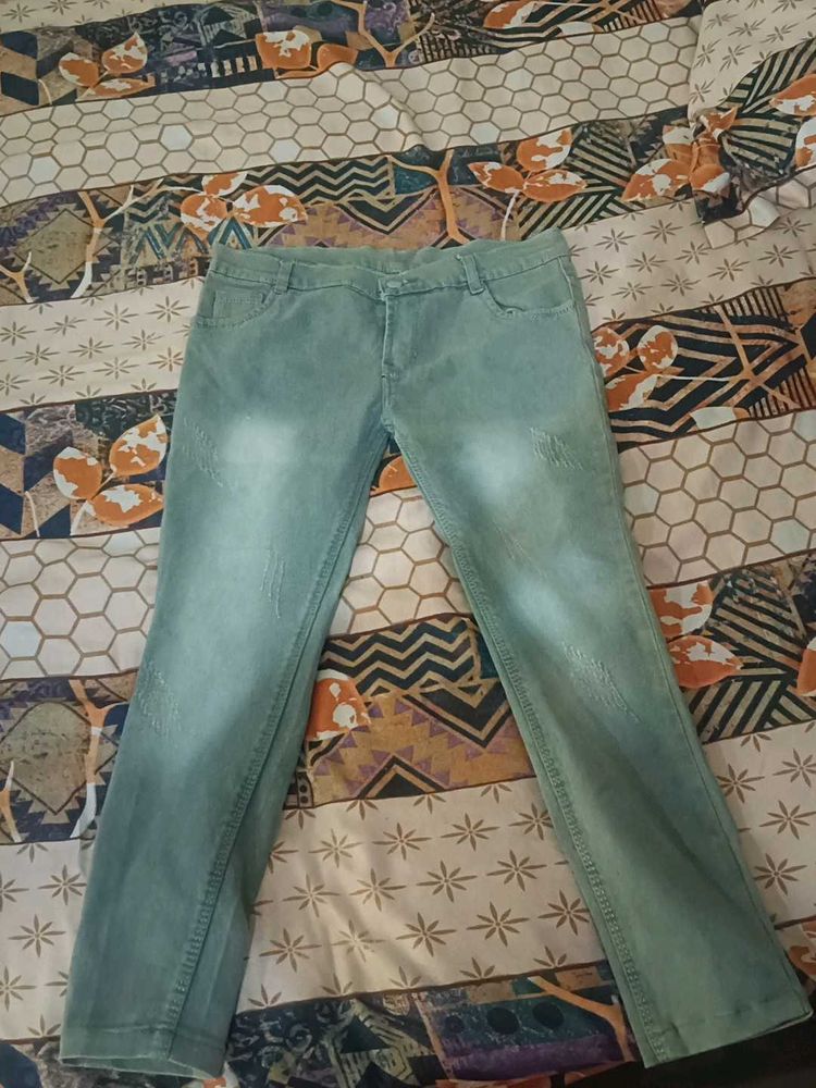 Light Wash Denim Jeans