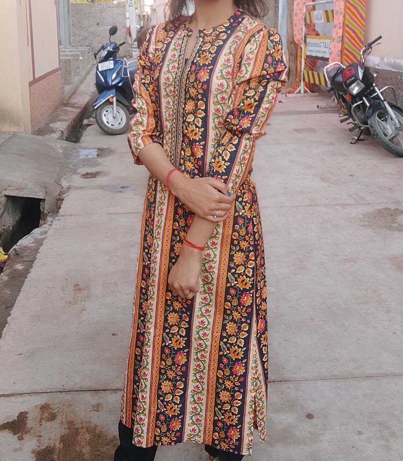 Multi Mixup Lovely Pattern And Design Kurta Pant..