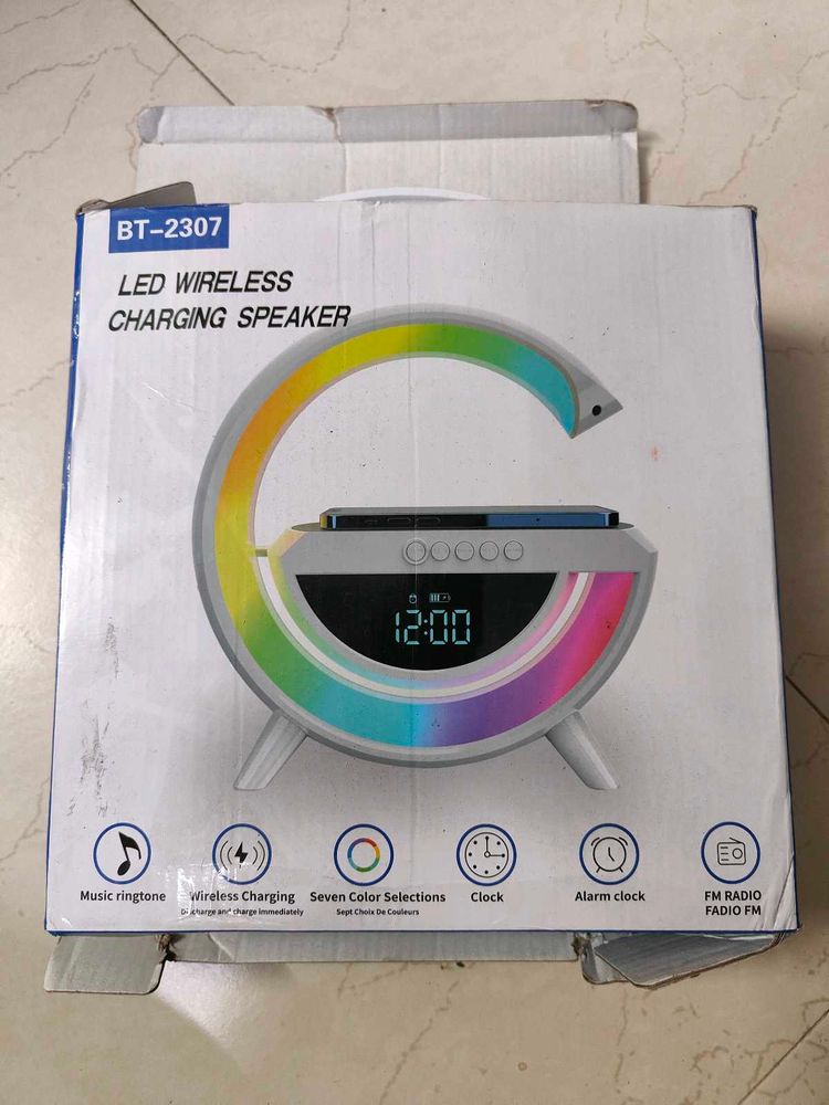 LED Wireless charging device and speaker | Not wor