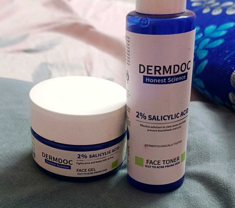 Dermdoc Toner, Moisturizer