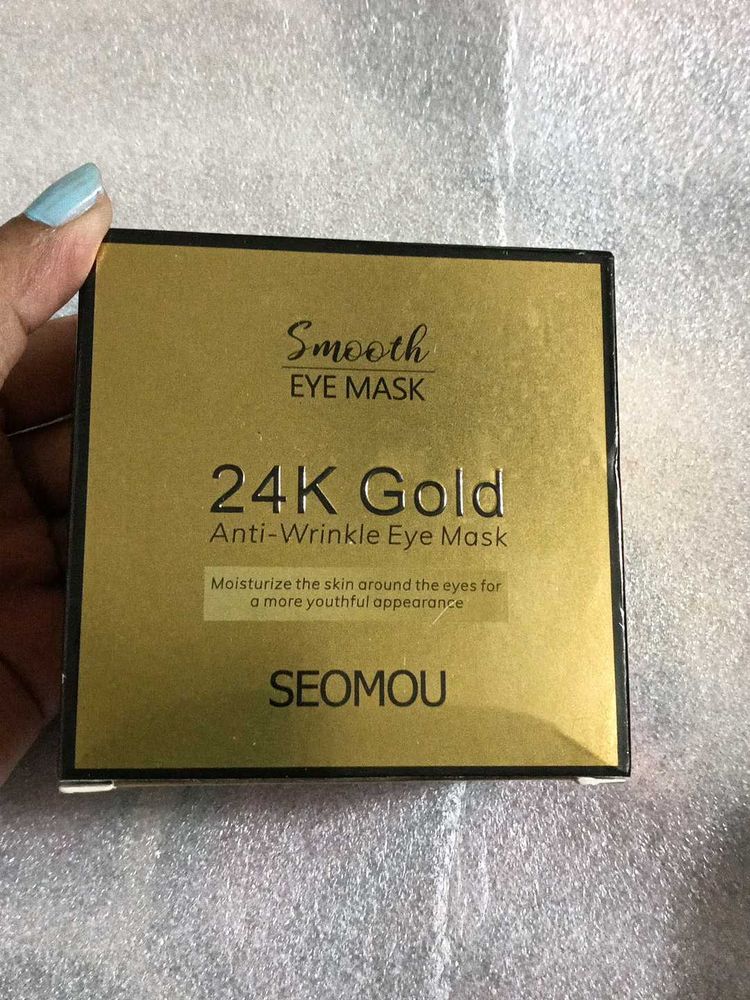 24k Gold Eye Mask