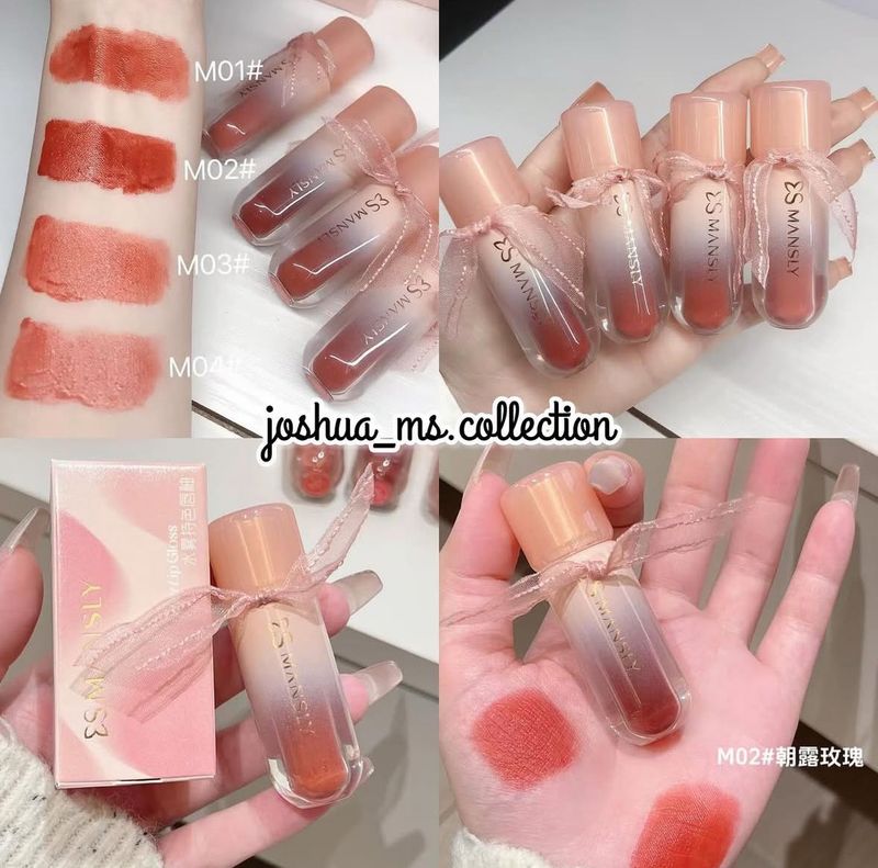 4pcs Chinese Lip Glaze