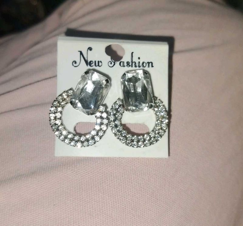 Sparkling Statement Earrings