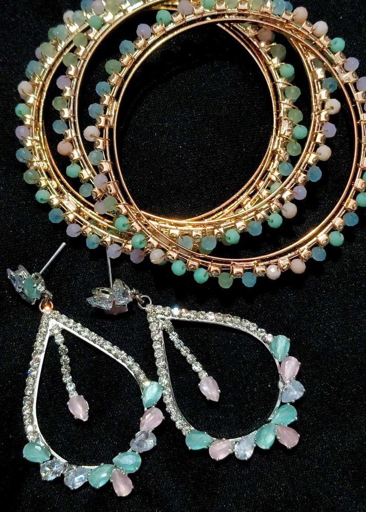 💥Earrings and Bangles Combo Offer💥