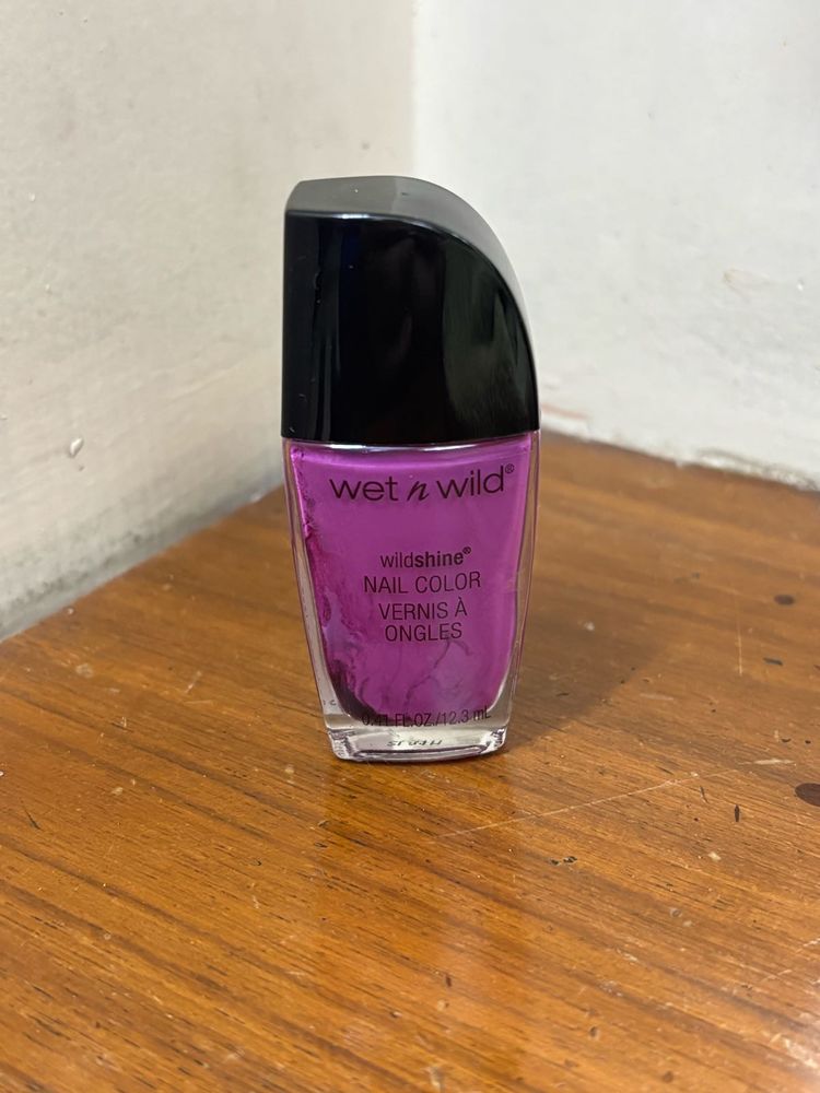 Wet n Wild Purple Nail Polish