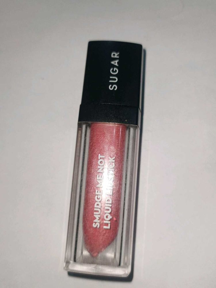 sugar Brand lipstick peach colour..