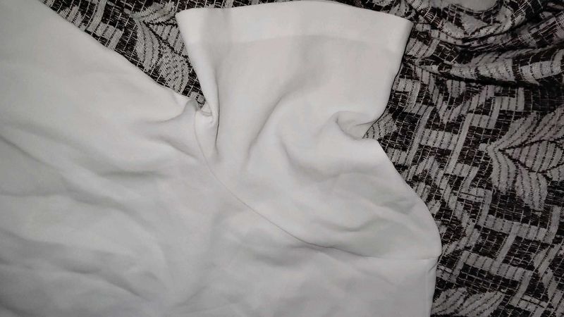 Basic White Top For Work And Casual Wear