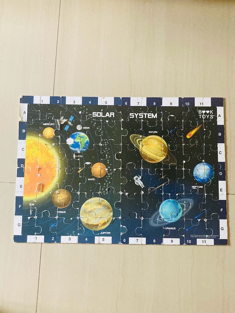 Solar System puzzle