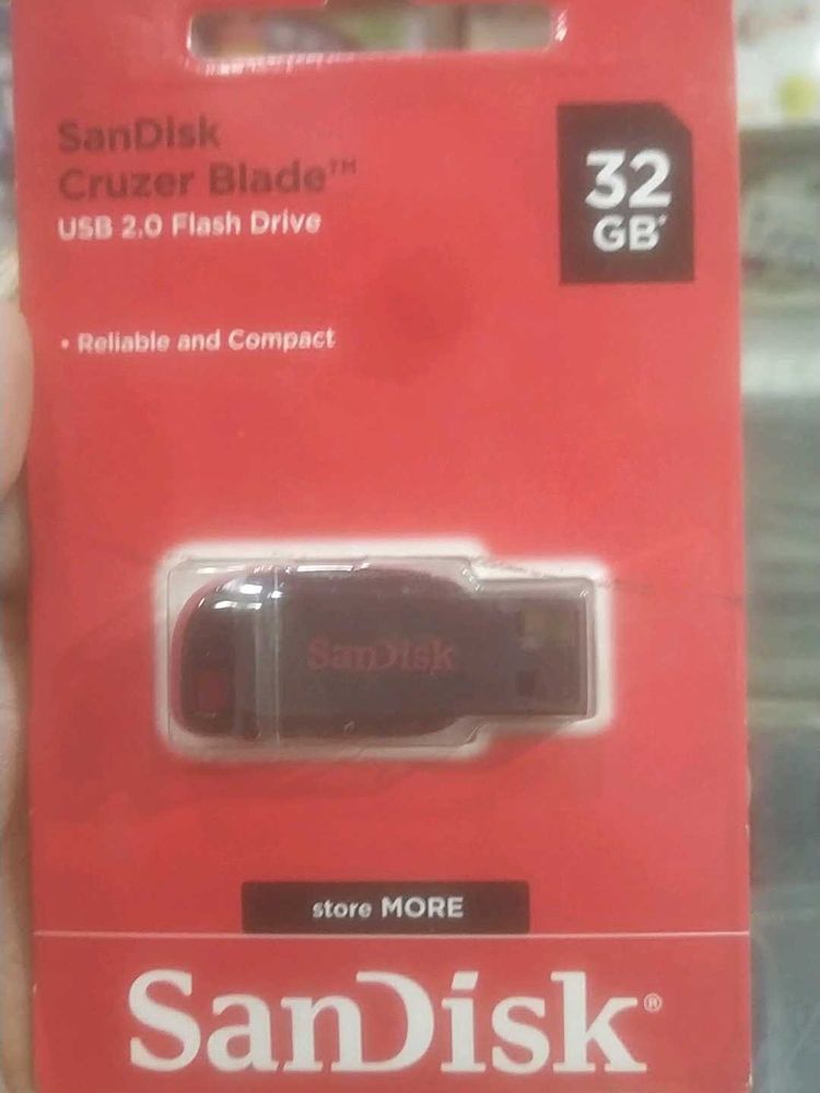 SanDisk Cruzer Blade 32GB USB 2.0 Flash Drive