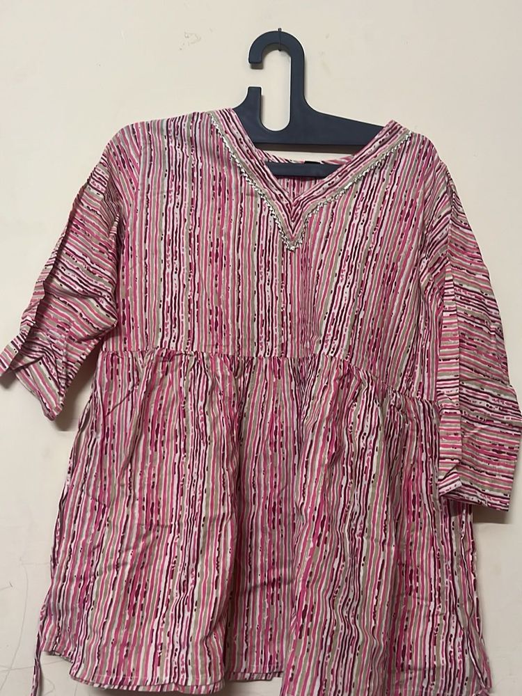 Striped Tunic Top