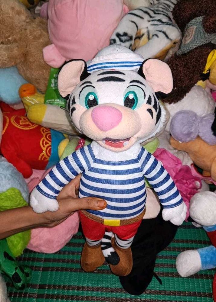 Vintage Sailor Tiger Plush