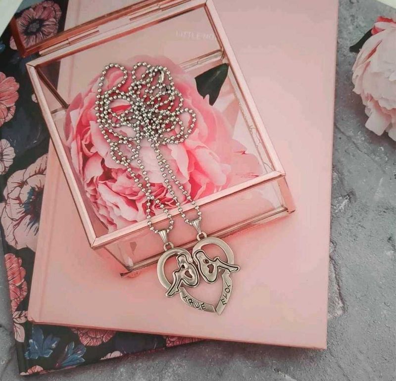 Shiv Jagdamba Couple Jewellery Broken Heart 2 Pcs