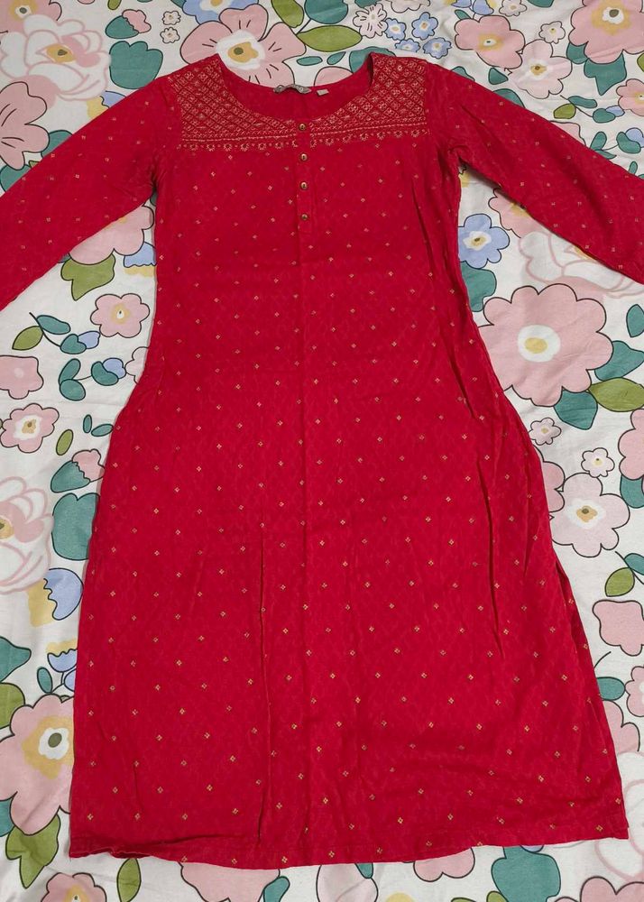 Hot Pink Kurti