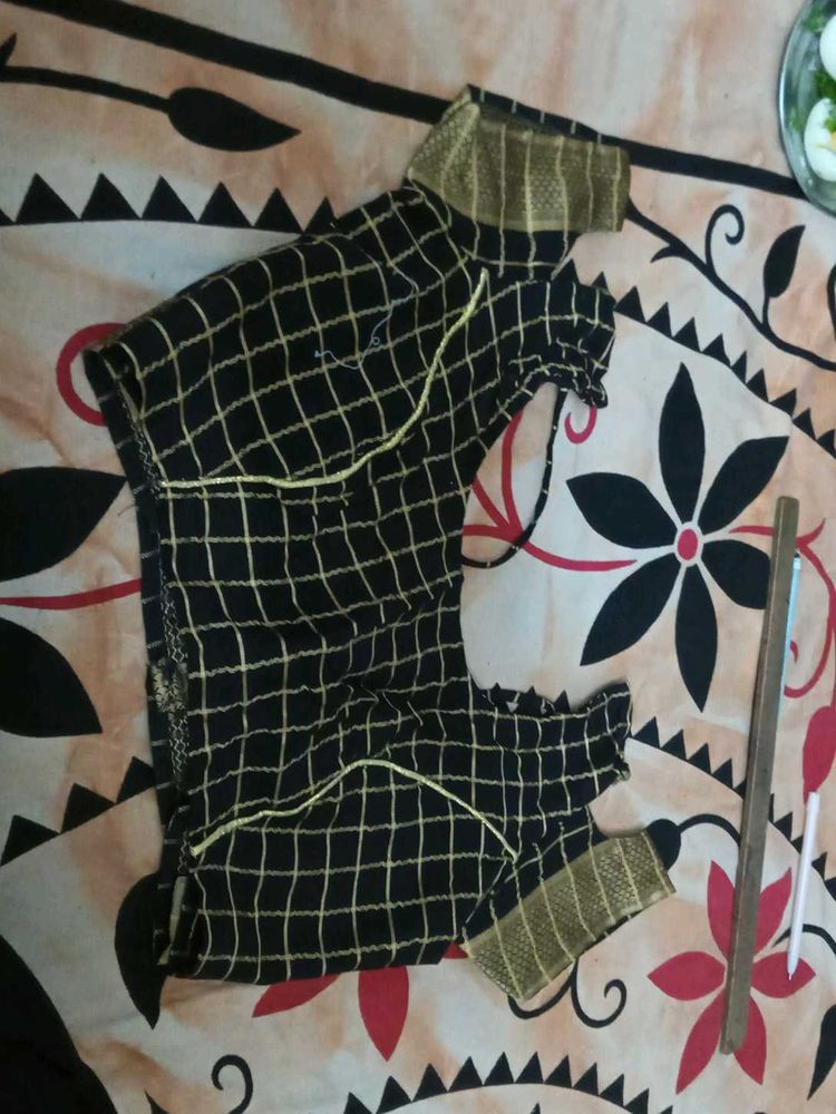 Black Backlace Blouse