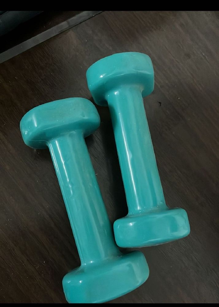 Decathlon dumbbell Set Of 1 Kg Each ..
