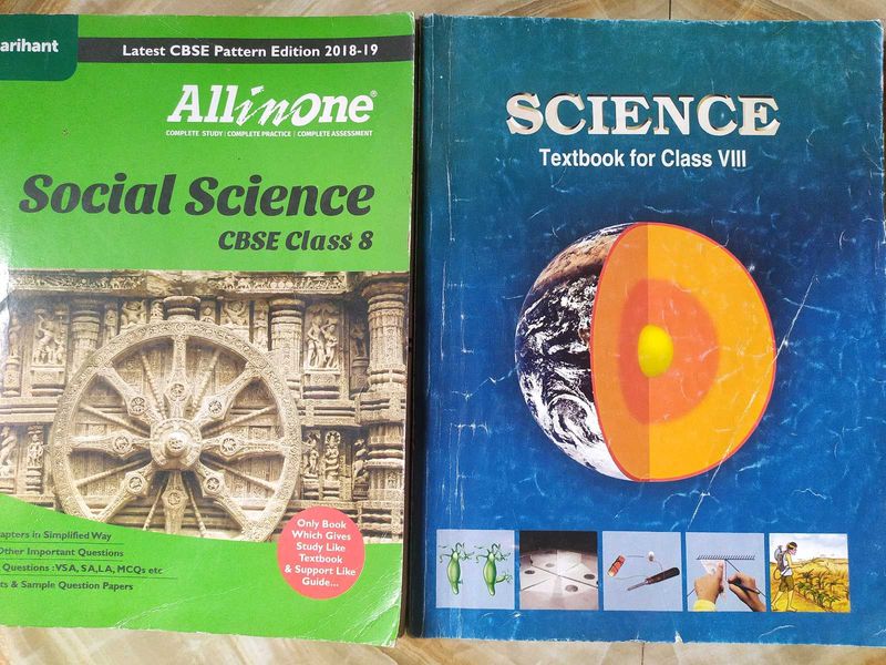 CBSE Class 8 Books - Social Science &amp; Scienc