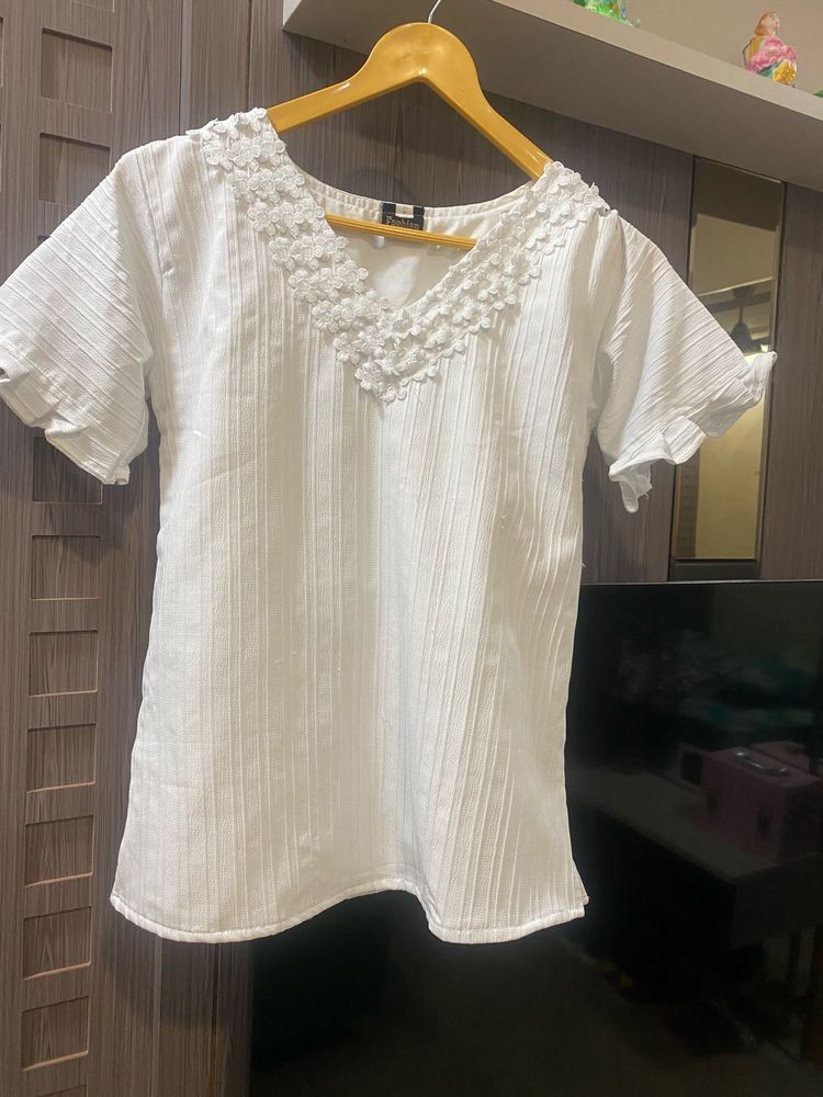 Elegant White Top