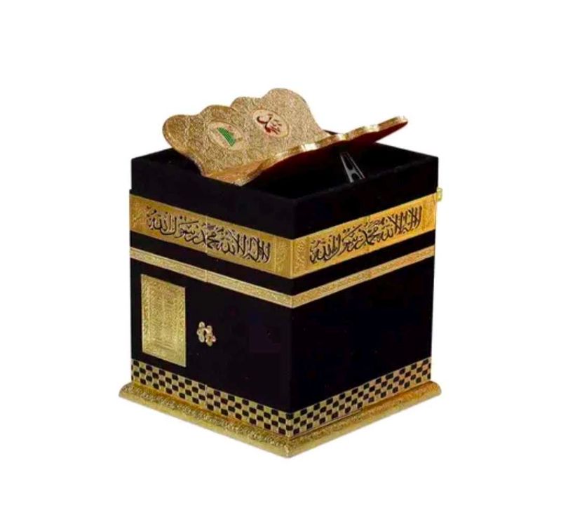 Qur'an Peti Kaba Box Gifts Itam 10x10