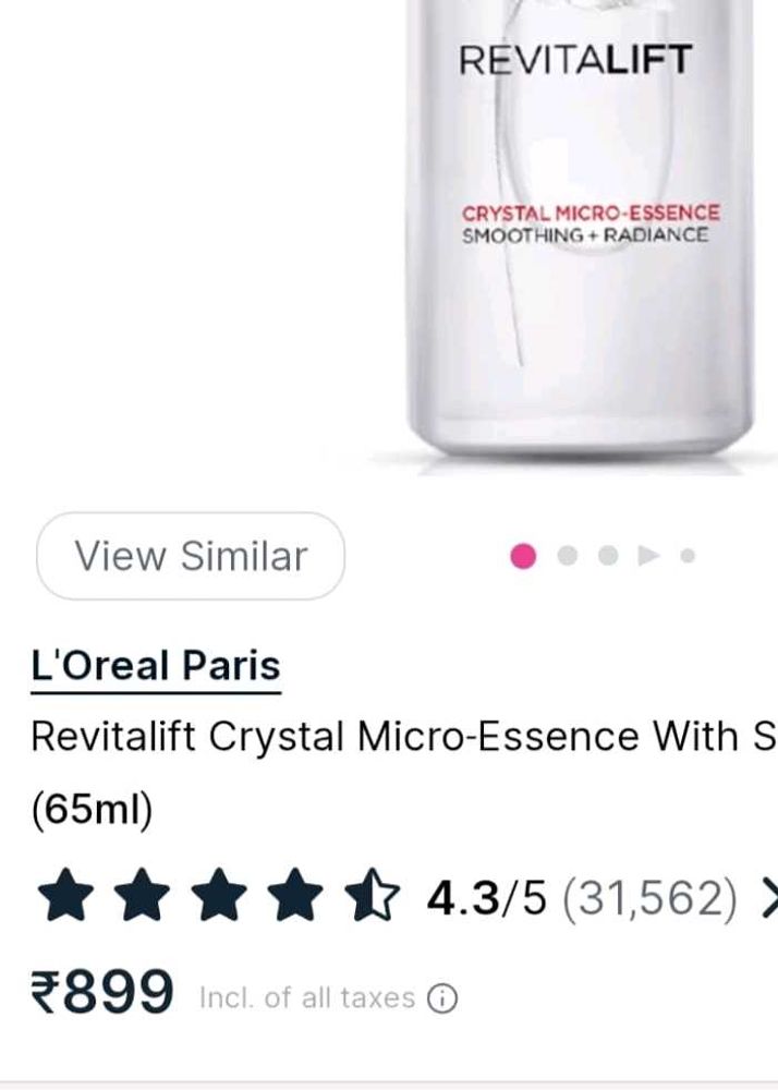 L&#39;Oreal Revitalift Essence
