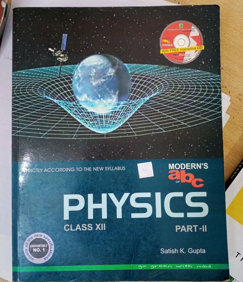 Physics Textbook Class 12th CBSE