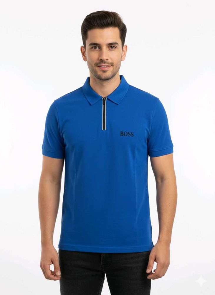 BOSS Blue Polo Shirt